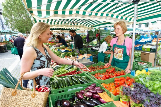 Frische pur  kaufen, wo es wächst