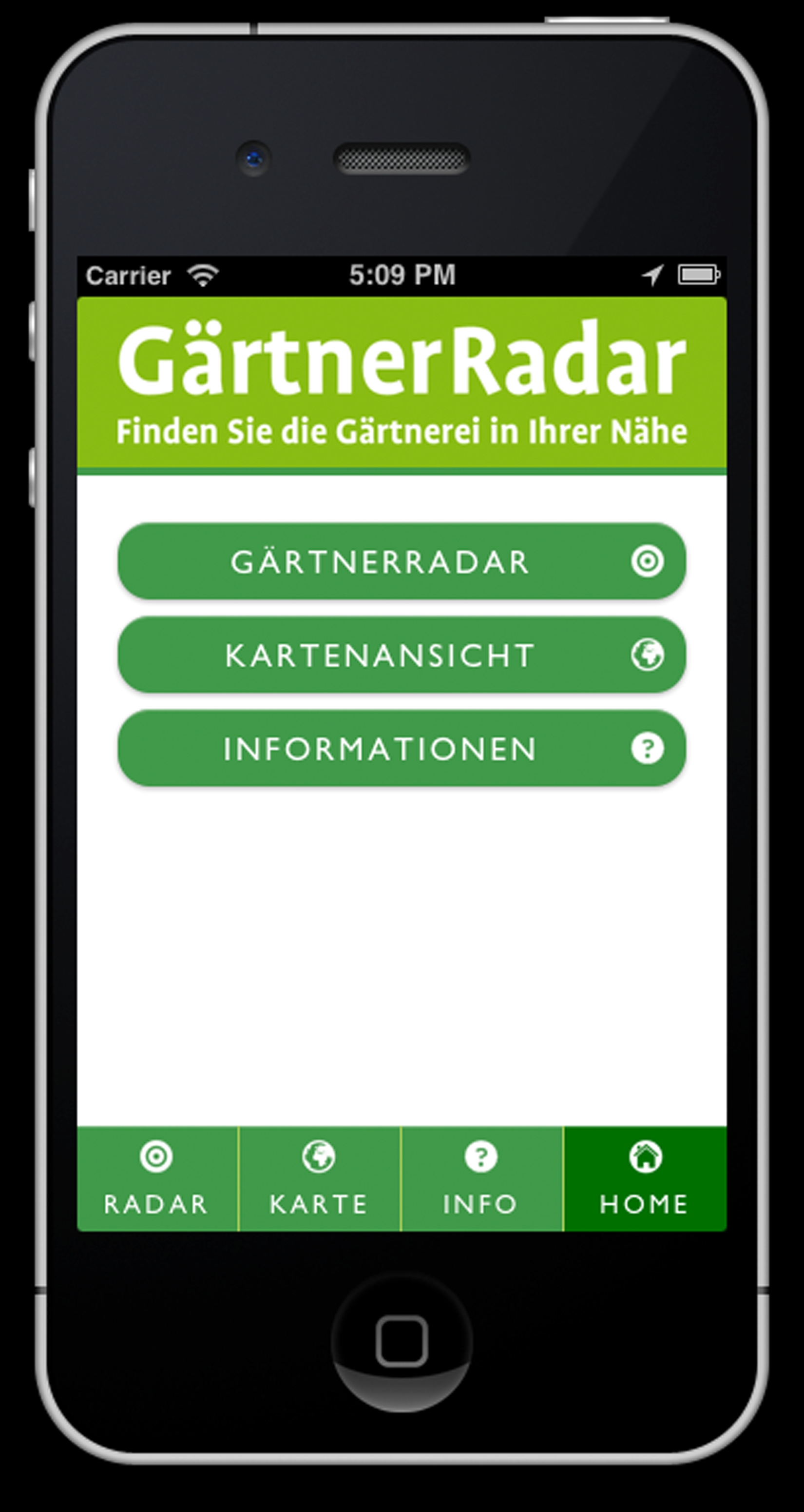 GärtnerRadar: Pfiffige App verhilft zu schönen Momenten
