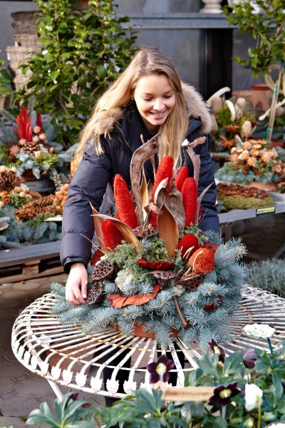 Grabschmuck im Herbst