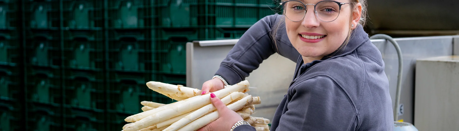 Ab sofort gibt es wieder köstlichen deutschen Spargel aus der Region