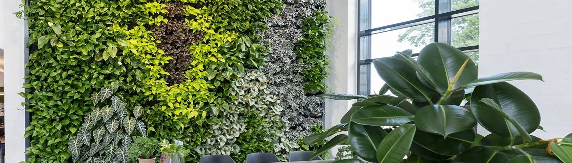 Gruene Pflanzenoasen