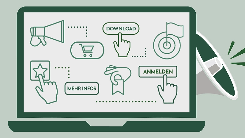 Mehr Wirkung durch CTA-Buttons
